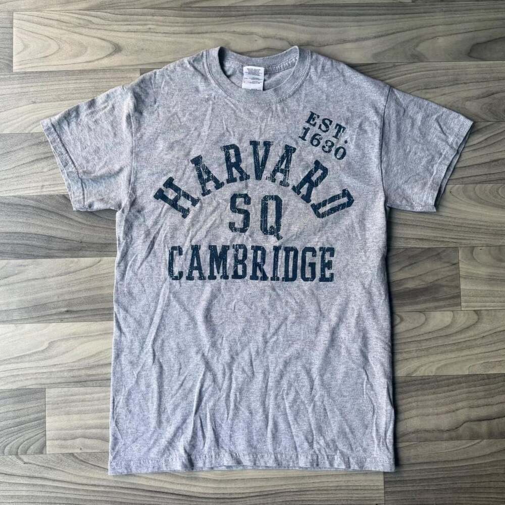 Harvard Square Cambridge Grey T-Shirt Size S